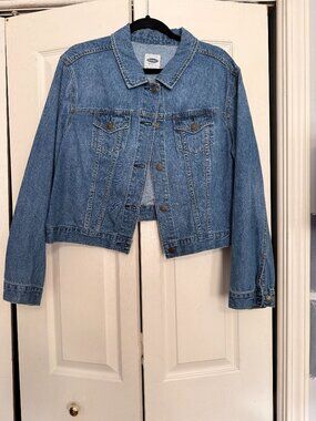 Old Navy Classic Blue Denim Jean Jacket